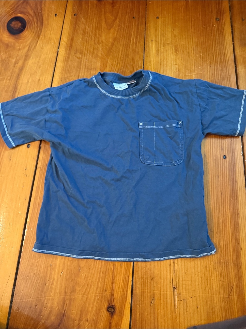 Zara Boys Short-Sleeve Pocket Tee